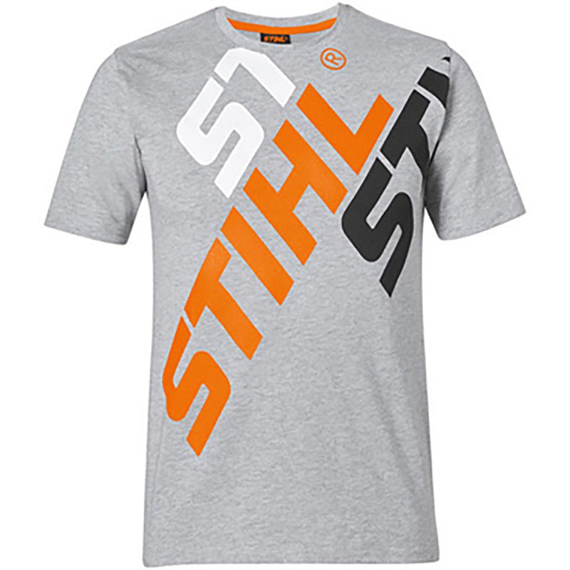 Stihl T-Shirt Grey Xl 04209000160 - FLEECE/ SHIRT/ T-SHIRT - Beattys of Loughrea