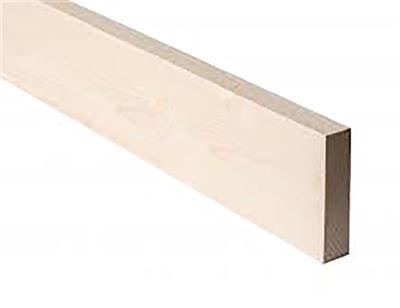 Diy 120X19X2400Mm White Deal Pao (5X1'') - DIY TIMBER - Beattys of Loughrea