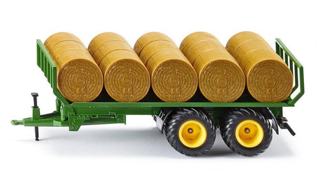 SIKU 1:32 SIKU TRAILER W/ROUND BALES 2891 - FARMS/TRACTORS/BUILDING - Beattys of Loughrea