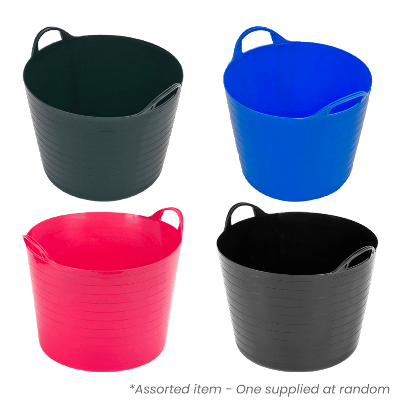Strata Tuff Tub 40ltr - Assorted - CLEANING PVC BASIN/LAUNDRY/DRAINERS - Beattys of Loughrea