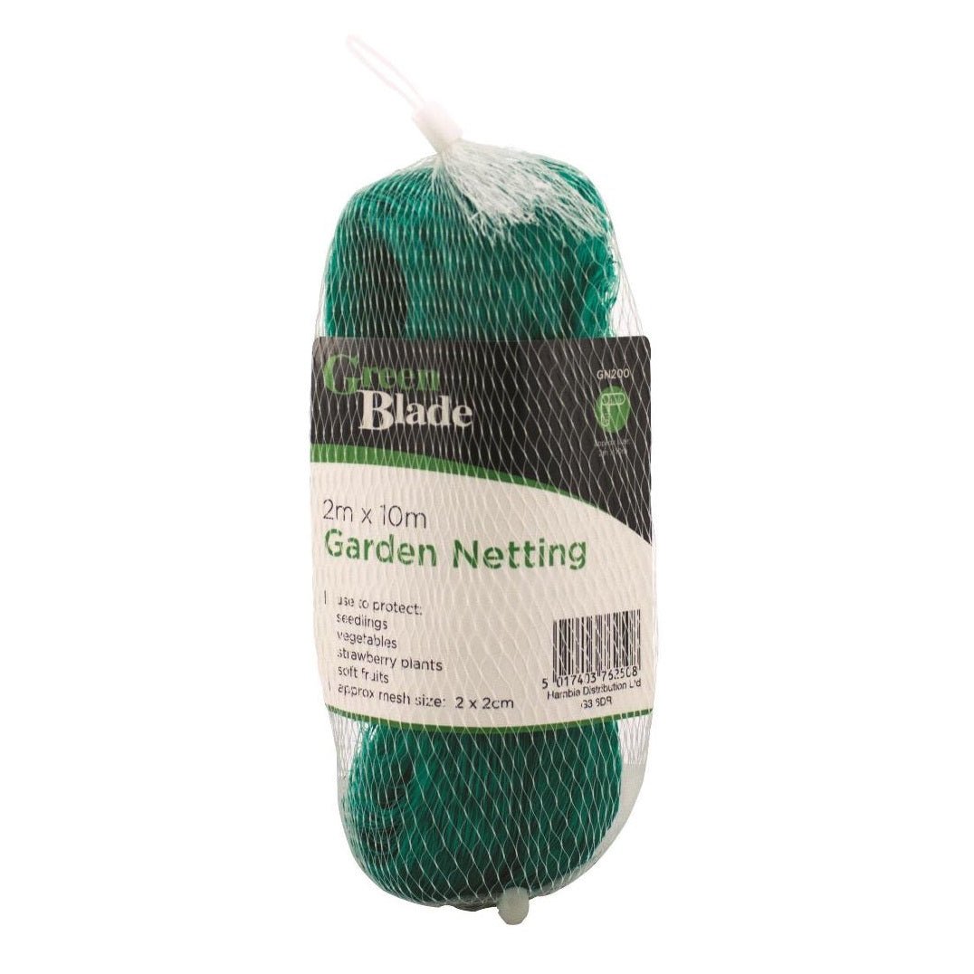 Green Blade 2m x 10m Garden Netting - NETTING, MESH, WEED BLOCK - Beattys of Loughrea