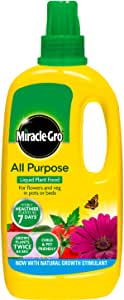 Miracle Gro 1Lt All Purpose Liquid Plant Food Concentrated - FERTILISER GRANULAR/SOLUBLE/LIQ - Beattys of Loughrea