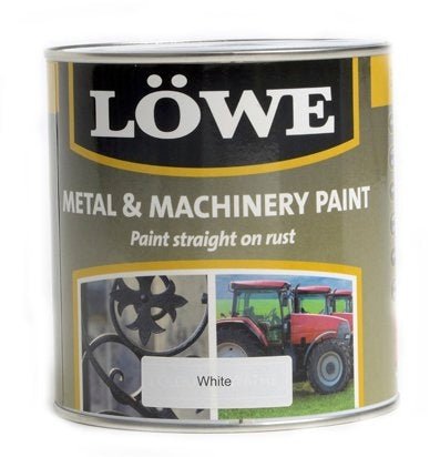 Lowe Metal and Machinery Paint - 500ml Black - METAL PAINTS - Beattys of Loughrea