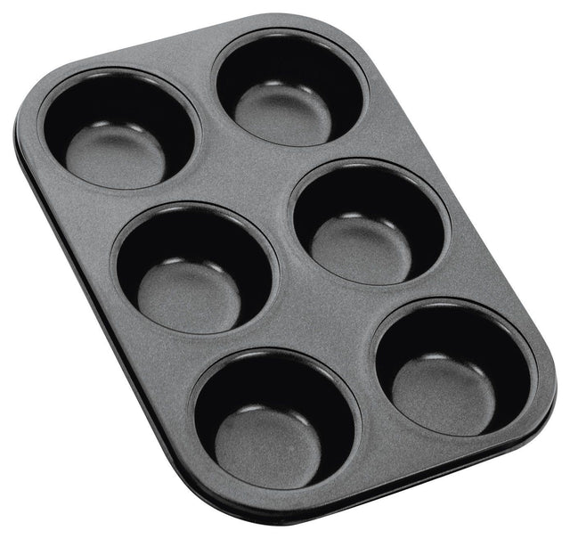 Stellar Bakeware Muffin Tin - 6 Cup - BAKEWARE - Beattys of Loughrea