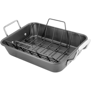 Stellar Speciality Cookware, 30 x 22cm Roast & Rack, Non-Stick - GENERAL COOKWARE - Beattys of Loughrea