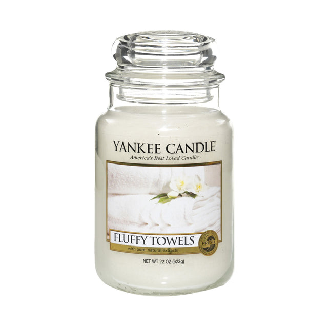 Fluffy Towels Large Yankee Candle 623g - Beattys of Loughrea , www.beattys.ie