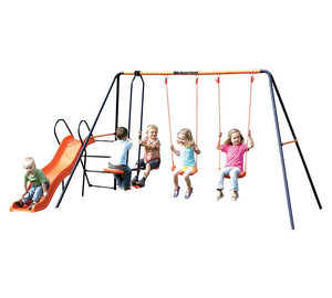 Hedstrom Europa Swing Set - SWINGS/SLIDE OUTDOOR GAMES - Beattys of Loughrea