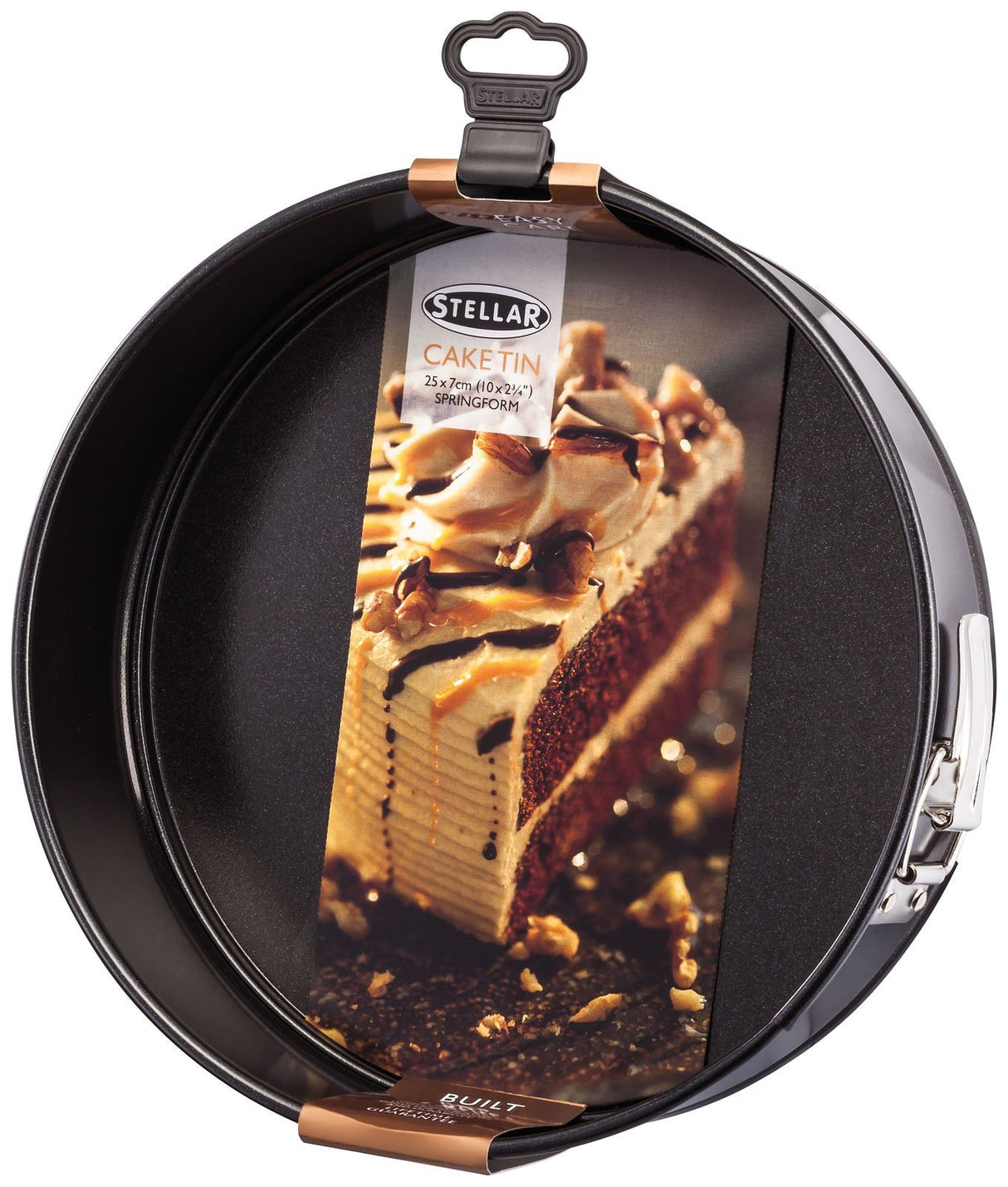 Stellar Bakeware, 10"/25cm Round Cake Tin, Springform, Non-Stick. Dishwasher safe. - BAKEWARE - Beattys of Loughrea
