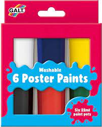 Pk6 Washable Poster Paints - Beattys of Loughrea | www.beattys.ie