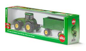 Siku 1:50 John Deere Tractor With Trailer - FARMS/TRACTORS/BUILDING - Beattys of Loughrea