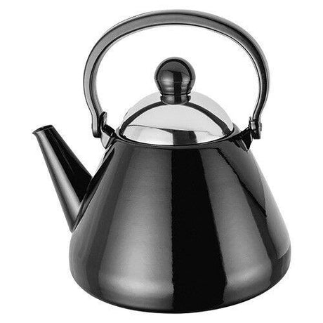 Judge Induction Stove Top Kettle Enamel Black 1.5L - S/STEEL KETTLES - Beattys of Loughrea
