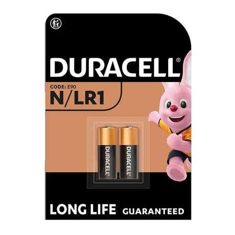 Duracell E90 / N/ LR1 Battery - 2 Pack - BATTERIES - Beattys of Loughrea