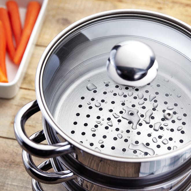 Judge Essentials, 16/18/20cm Steamer Insert - COOKWARE - S/STEEL - Beattys of Loughrea