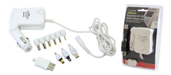 Lloytron A1503 3000mA Regulated DC/DC Multivoltage In Car Power Adaptor USB New - Beattys of Loughrea | www.beattys.ie