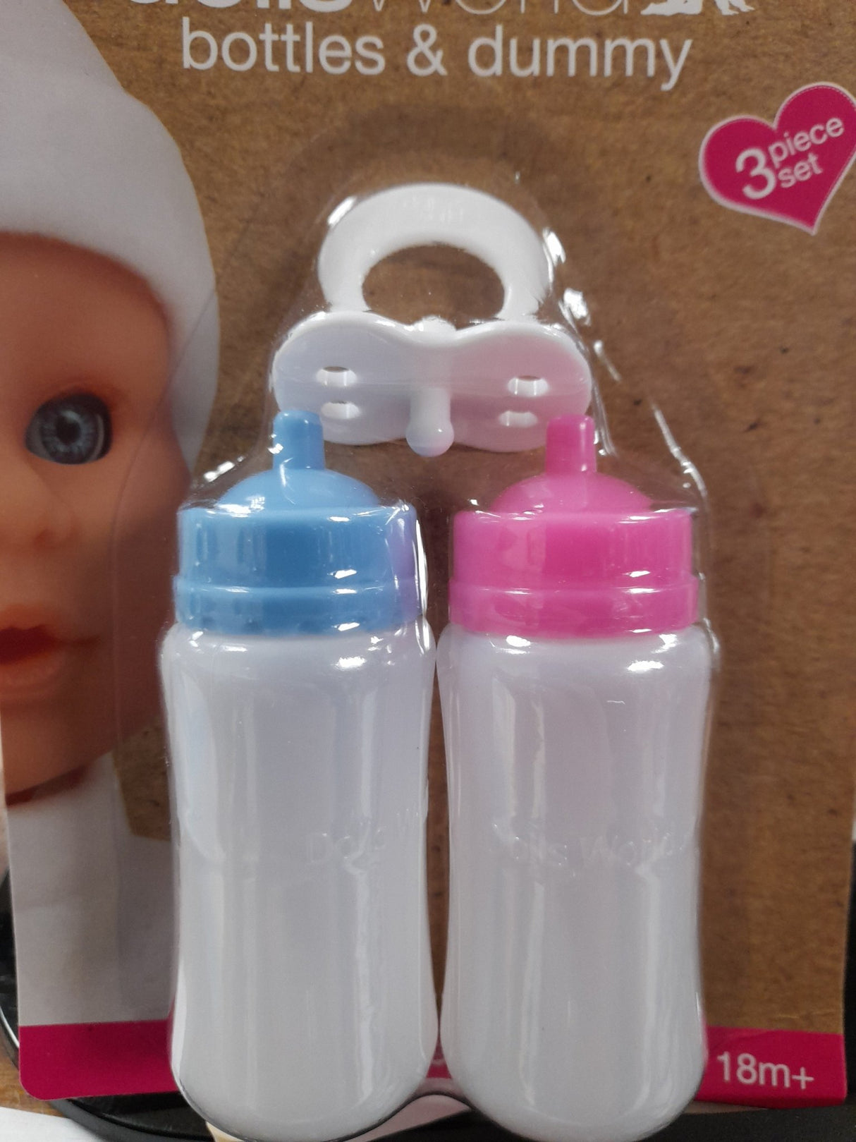 Dolls World Bottles & Dummy Set - DOLL ACCESSORIES/PRAMS - Beattys of Loughrea