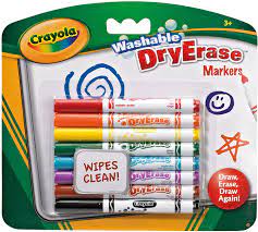 Crayola Dry Erase Markers - ART & CRAFT/MAGIC/AIRFIX - Beattys of Loughrea