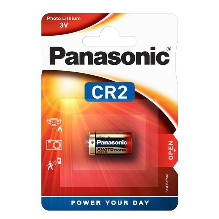 Panasonic - Photo Lithium 3V Battery CR2 - BATTERIES - Beattys of Loughrea