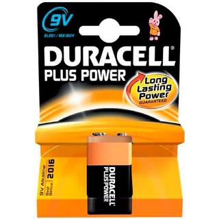 Duracell Plus Power Battery - 9V - BATTERIES - Beattys of Loughrea