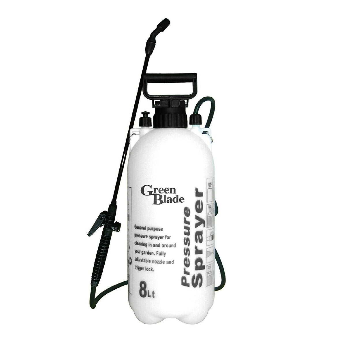 Green Blade 8L Knapsack Garden Pressure Sprayer - SPRAYERS/LANCES/PARTS - Beattys of Loughrea