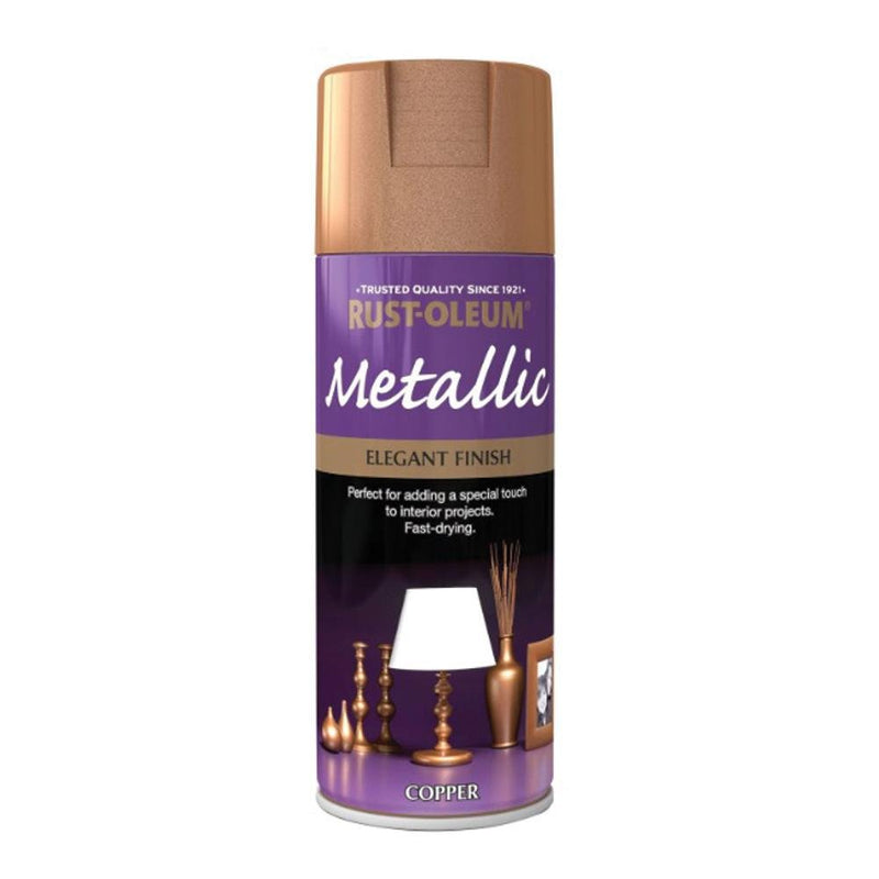 Rustoleum Copper Effect Metallic Spray Paint 400ml - Copper - METAL PAINTS - Beattys of Loughrea