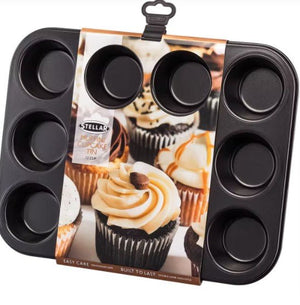 Stellar Bakeware 12 Cup Muffin Pan SB57 - BAKEWARE - Beattys of Loughrea
