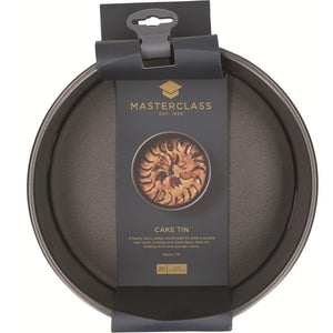 MasterClass Non-Stick 20cm Round Loose Base Deep Cake Pan - KITCHEN HAND TOOLS - Beattys of Loughrea