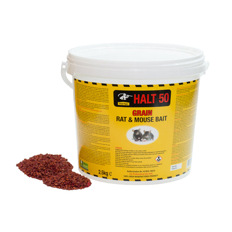 Rat Bait - Loose Grain 2.5Kg - VERMIN BAIT/TRAP/FLY SPRAY - Beattys of Loughrea