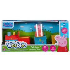 Weebles Peppas Pull Along Wobbly Train - BABY TOYS - Beattys of Loughrea