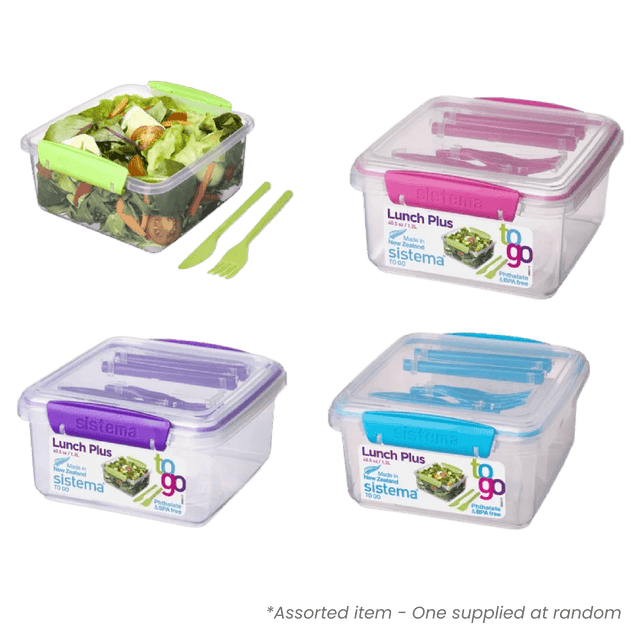 Sistema Lunch Plus to go Lunchbox - PLASTICS - STORAGE LUNCH BOX BEAKER - Beattys of Loughrea