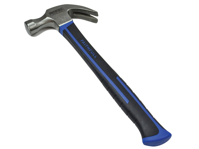 Faithfull Claw Hammer 20oz Fibreglass Handled - HAMMERS/HANDLES - Beattys of Loughrea