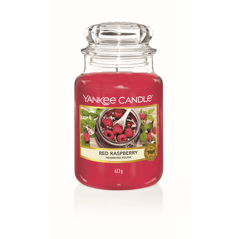 Red Raspberry Large Yankee Candle 623g - CANDLES - Beattys of Loughrea