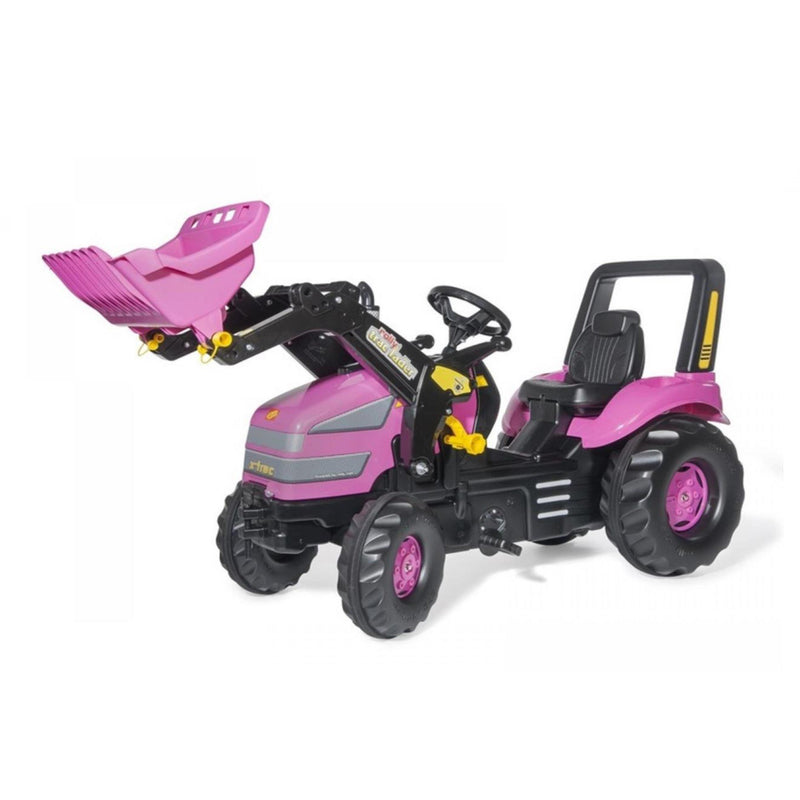 Rolly Pink Xtrac With Loader - RIDE ON TRACTORS & ACCESSORIES - Beattys of Loughrea