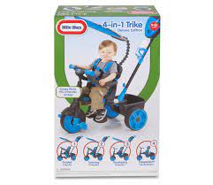 4In1 Deluxe Edition Neon Blue - BIKES - CHILDRENS - Beattys of Loughrea