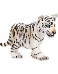 Schleich Tiger Cub, White - FARMS/TRACTORS/BUILDING - Beattys of Loughrea