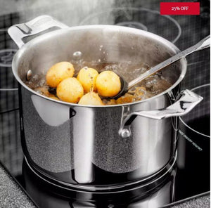 Stellar Steamers, 24cm 3 Tier Steamer Set - COOKWARE - S/STEEL - Beattys of Loughrea