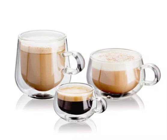 Judge Double Walled Glassware, 2 Piece Latte Glass Set, 275ml - MUG SETS - Beattys of Loughrea