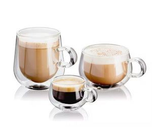 Judge Double Walled Glassware, 2 Piece Latte Glass Set, 275ml - MUG SETS - Beattys of Loughrea
