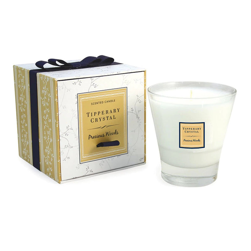 TIPPERARY CRYSTAL Precious Woods Filled Tumbler Candle - CANDLES - Beattys of Loughrea