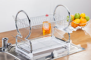 Judge Wireware Two Tier Dish Drainer - CLEANING PVC BASIN/LAUNDRY/DRAINERS - Beattys of Loughrea