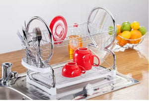 Judge Wireware Two Tier Dish Drainer - CLEANING PVC BASIN/LAUNDRY/DRAINERS - Beattys of Loughrea