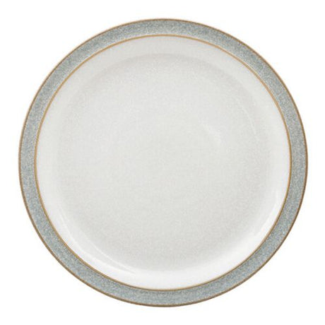 Denby Elements Light Grey Medium Plate - GENERAL LOOSE WARE - Beattys of Loughrea