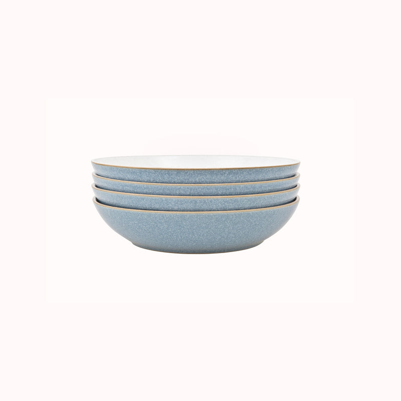 Denby Elements Blue 4 Piece Pasta Bowl Set - TABLEWARE SETS - GENERAL - Beattys of Loughrea