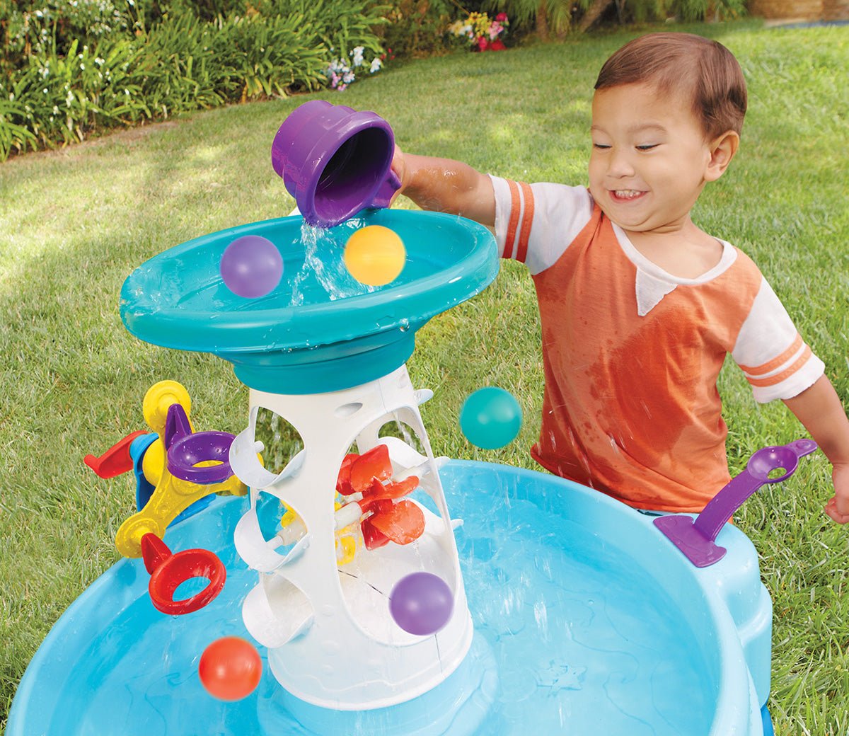 Little Tikes Spinning Seas Water Table - SWINGS/SLIDE OUTDOOR GAMES - Beattys of Loughrea