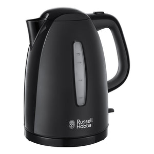 Russell Hobbs 21271 Textures 1.7L Kettle Black - KETTLES - Beattys of Loughrea