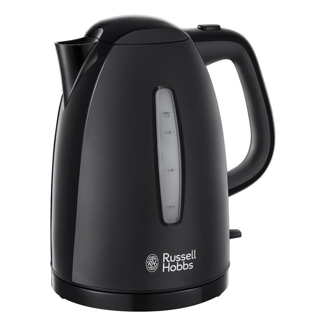 Russell Hobbs 21271 Textures 1.7L Kettle Black - KETTLES - Beattys of Loughrea