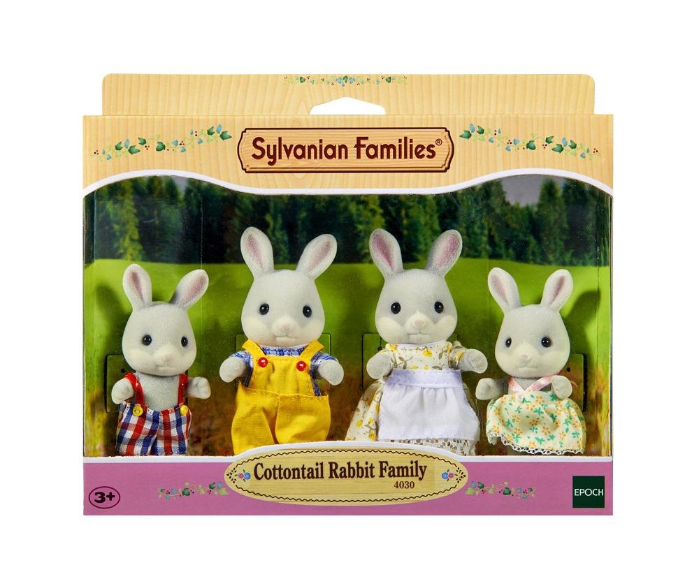Sylvanian Families Cottontail Rabbit Family - SYLVANIAN / BEANIE BABIES - Beattys of Loughrea