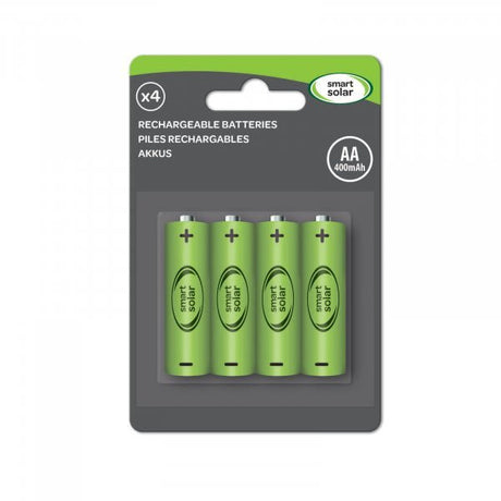 Rechargeable AA 1.2V Ni-MH 600mAh Battery 4 pack - BATTERIES - Beattys of Loughrea