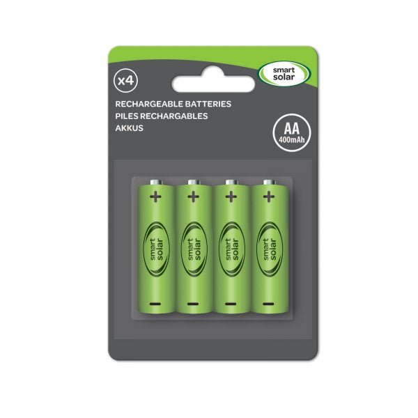 Rechargeable AA 1.2V Ni-MH 600mAh Battery 4 pack - BATTERIES - Beattys of Loughrea