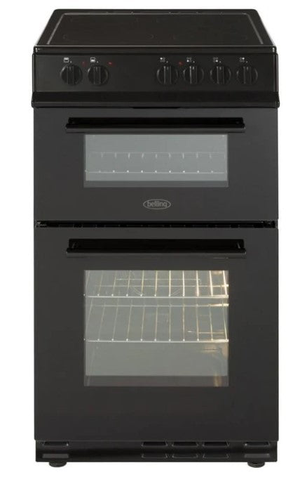 Belling 50cm Electric Cooker | FS50EDOFCBLK - ELECT COOKER FREESTANDING <65CM - Beattys of Loughrea