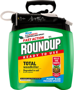 Wh Rtu Roundup Pump N Go Total 5L - HORTICULTURAL WEEDKILLER - Beattys of Loughrea